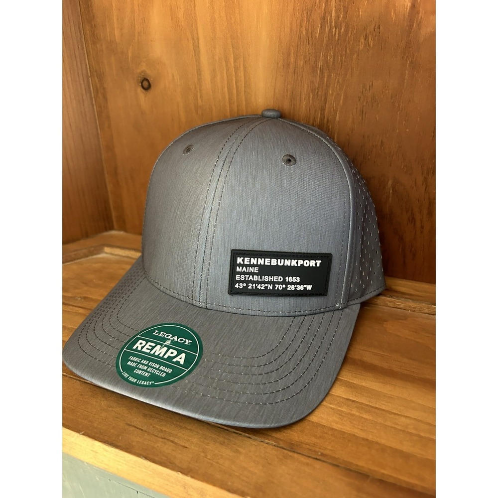 Legacy Rempa Performance Hat Kennebunkport‎ Maine Coordinate Hat Gray
